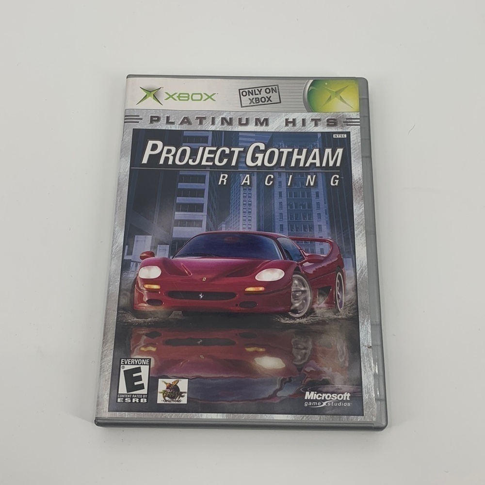 Xbox Project Gotham Racing Video Game